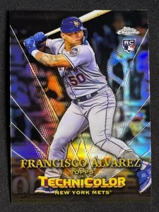 2023 Topps Chrome - Topps in Technicolor #TT-25 Francisco Alvarez (RC) Rookie - Picture 1 of 2