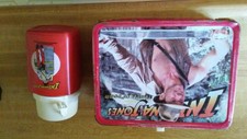 P164 Vintage Indiana Jones Temple of Doom Metal Lunchbox WITH THERMOS 1980s