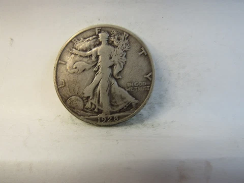 UNITED STATES 1928 - S  WALKING LIBERTY HALF DOLLAR GOOD OR BETTER* Cover