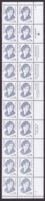 Scott #2943a Alice Paul Plate Block Of 20 Stamps - MNH Right - Image 1 of 3