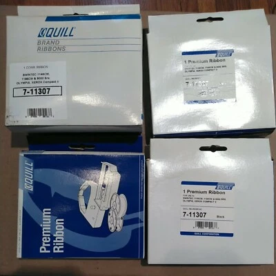 5 Quill Premium Ribbon 7-11307 for Typewriters Swintec Olympia Xerox & Compact  - Image 1 of 3