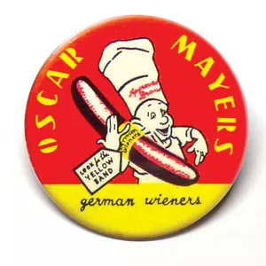 Oscar Mayers German Wieners Fridge Magnet Retro BUY 3 GET 4 FREE MIX & MATCH - Picture 1 of 2