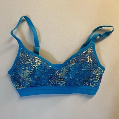Sujetador deportivo sin cables Lily of France 2151350 36A 34B azul verdoso Foto 1 de 4
