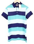 Scotch & Soda Men T-Shirt Bahamas L Striped Colour Block Polo Styled Cotton