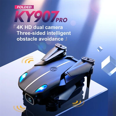 KY907 PRO Mini Drone 4K HD Professional Camera FPV Obstacle Avoidance Quadcopter - Image 1 of 4