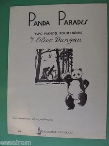 Panda Parades 1941 2 pianos cuatro manos partitura Olive Dungan - Imagen 1 de 1