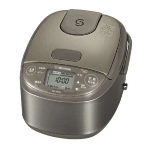 ZOJIRUSHI NP-GM05-XT IH rice cooker stainless brown  3 cups 100V/Made in Japan - Picture 1 of 9