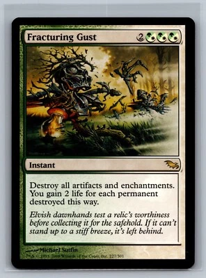 Magic The Gathering Shadowmoor Fracturing Gust #227/301 MTG TCG CCG - Image 1 of 2