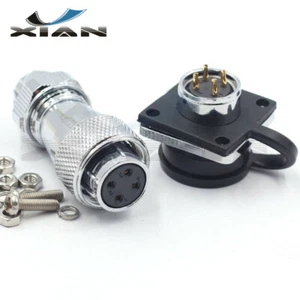 WF16 4Pin Metal Panel Mount Electrical Connector Plug Socket,Outdoor Connector - Picture 1 of 6