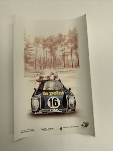 Original 24 Hours of Le Mans race poster 2000 (Mint Perfect No Creases) C