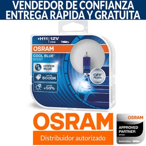 OSRAM Cool Blue Boost H11 Coche Bombillas (Pack Doble) 62211CBB-HCB - Imagen 1 de 4
