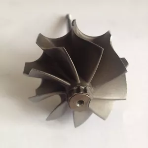 TD04HL 45.65/52mm 9 blades turbo wheel/ turbine shaft&wheel for MITSUBISHI - Picture 1 of 2
