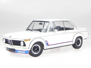 BMW e10 2002 Turbo 1973 white diecast modelcar 155026200 Minichamps 1:18 - Picture 1 of 7