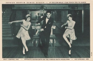 Arkansas AR Hot Springs 1930s Arthur Martin Dance Studio 410 1/2 Central Ave. - Picture 1 of 2