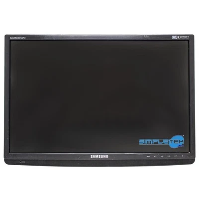 Samsung 2243wm 22 " Für Ersatzteile Hauptplatine Rahmen Buttons Parts _ - Bild 1 von 4