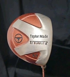 TaylorMade Ti Bubble 2 9.5° Driver RH Bubble 2 Shaft S-90 Stiff Graphite Origin - Picture 1 of 13