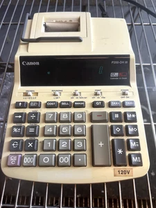 Máquina de agregar calculadora de oficina Canon P200-DH iii 2 colores - Imagen 1 de 2