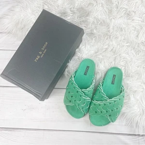 Sandalia deportiva Rag & Bone Bailey Slide en Kelly en verde talla 36 - Imagen 1 de 9