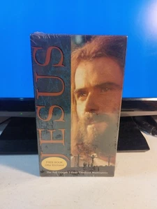 Jesus VHS New Sealed - 2 Hour Unedited Masterpiece - Starring Brian Deacon - Picture 1 of 2