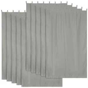 54"x96" Outdoor Curtain Tab Top Drape UV30+ Pergola Porch Cabana Garden 10 Pack - Bild 1 von 6