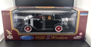 Road Legends Ford 1932 3 Window Coupe - BLACK - 1/18 Diecast Car # 92248 - Picture 1 of 7