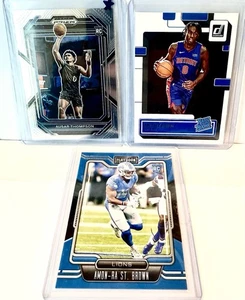 2021-2023 Panini Prizm Basketball 🏀 / Football Lot: Duran, Thompson, St. Brown - Bild 1 von 2