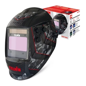 MASCHERA SALDATURA AUTOSCURANTE AUTOMATICA CASCO PROTETTIVO EYETRON TELWIN - Foto 1 di 6