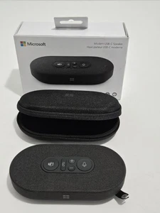 Microsoft Modern USB-C Speaker Wired USB-C connection NEW Open Box - Picture 1 of 10