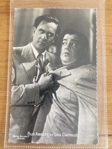 Vintage 1950 Abbott & Costello MGM RPPC Postcard - Picture 1 of 2