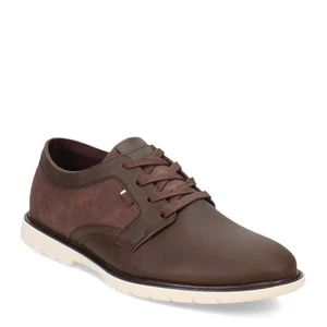 Men's Ben Sherman, Windsor Oxford BSMWINDRV-2459 Dark Brown Brown Whisper White - Picture 1 of 8