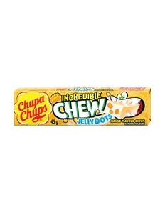 Chupa Chups Incredible Chew Jelly Dots Mango 45g x 20 - Picture 1 of 1