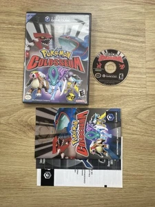 Pokemon Colosseum (Nintendo GameCube) Black Label CIB Complete w/ Inserts TESTED - Picture 1 of 11