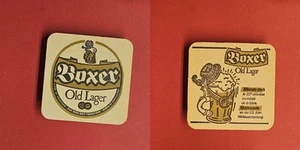 Boxer Old Lager Goldmedaille Brauerei Bierdeckel Bier - Picture 1 of 1