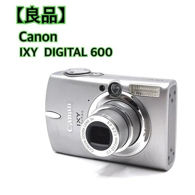 Fotocamera compatta Canon IXY Digital 600 argento testata ottime condizioni - Immagine 1 di 4