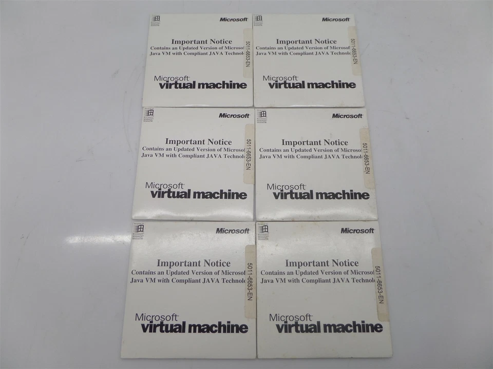 Lot Of 6 - Microsoft X04-13225 Virtual Machine for Windows 98 - Image 1 of 4