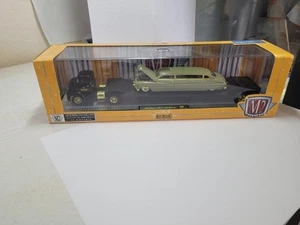 M2 Machines 1956 Mercury COE 1949 Mercury Limo Auto-Haulers CHASE - Picture 1 of 8