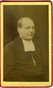 Un homme d'église prêtre identifié, CDV PHOTO - Picture 1 of 1