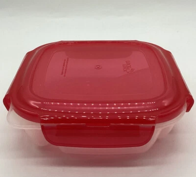 LOCK & LOCK~3 Contenedor de lonchera dividido~Pequeño~Nuevo~Faltan etiquetas Foto 1 de 4