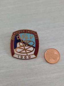 DSLV OBERHOFER SKISPIELE 1969 Oberhof Sport DDR Abzeichen Orden Anstecknadel Nr1 - Bild 1 von 2