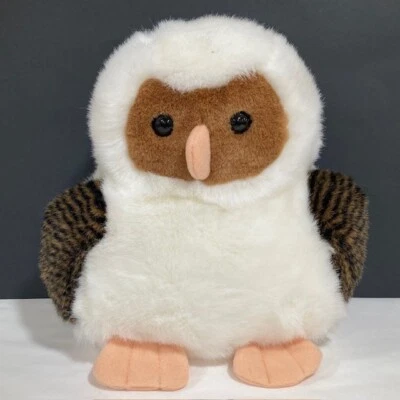 Steven Smith Brown and White Owl Plush Stuffed Animal Toy  9" - Image 1 of 4
