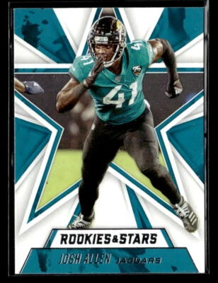 2020 Panini Rookies & Stars #33 Josh Allen Card Jacksonville Jaguars - Image 1 of 2