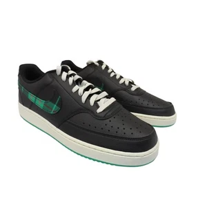 Nike Herren Court Vision Lo Sportschuhe Schwarz Grün Größe 14M - Bild 1 von 7