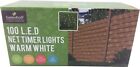 Gardenkraft 15650 Net Style Garden Lights / 100 Warm White Led’s / 8 Light Mo