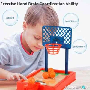 Mini Basketball Game Portable Desktop Stand Travel Office Indoor Outdoor Toy Set - Picture 1 of 8
