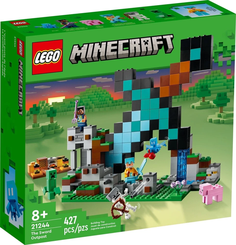 21244 SWORD OUTPOST Minecraft lego legos set NEW allay sentinel warrior guardian - Image 1 of 1