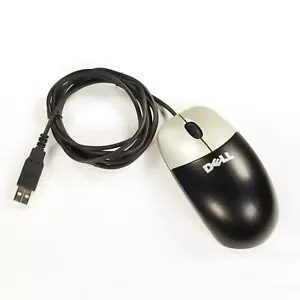 Dell Computer Mouse 0D1161 20-15601DL01 Scroll Optical USB Laptop Desktop USB - Picture 1 of 8