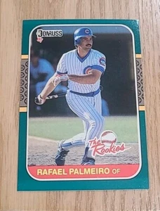 1987 Donruss The Rookies # 47 Rafael Palmiero Nm/Mt - Picture 1 of 2