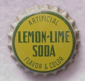 Lemon - Lime Soda Bottle Cap  - 14A6 - Picture 1 of 2