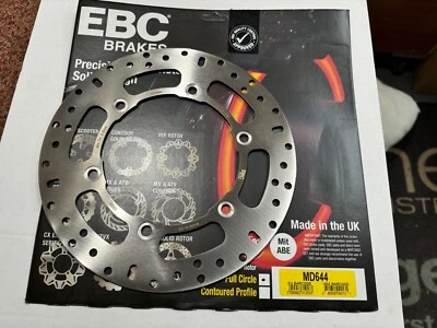 NUEVO Disco de freno delantero genuino EBC MD644 HONDA CBR125R 2004-2010 Foto 1 de 4