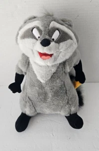 Disneyland Walt Disneyworld Pocahontas Waschbär Meeko Plüschtier Vintage 12 1/2 Zoll - Bild 1 von 11